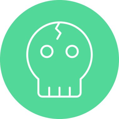 Cadılar Bayramı ikon vektör illüstrasyonu