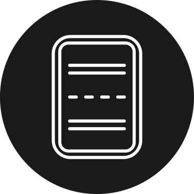 Modern eksiklik kavramının vektör illüstrasyon simgesi