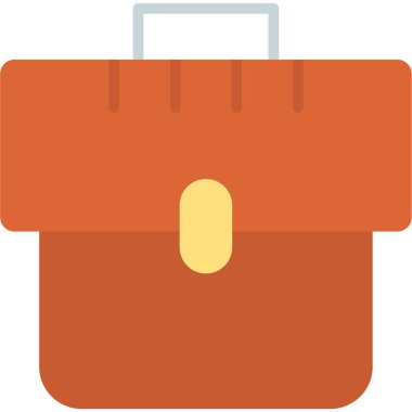 evrak çantası ikonu vektör illüstrasyonu