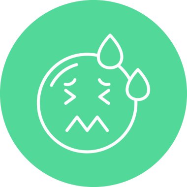 emoji. Web simgesi basit illüstrasyon