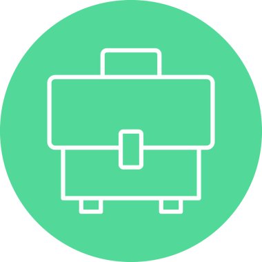 bagaj. Web simgesi basit illüstrasyon