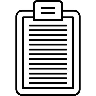 Gazete simgesi, haber simgesinin basit stil tasarımı