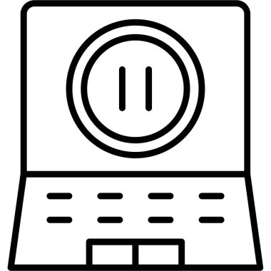 İnternet simgesi vektör illüstrasyonu