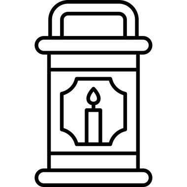 Fener. Web simgesi basit illüstrasyon