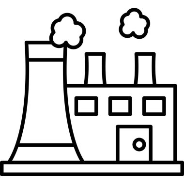 Fabrika Binası simgesi, anahat stili
