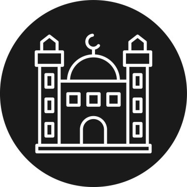 Cami simge tasarlamak vektör