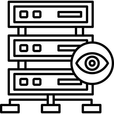 bilgisayar veri depolama simgesi