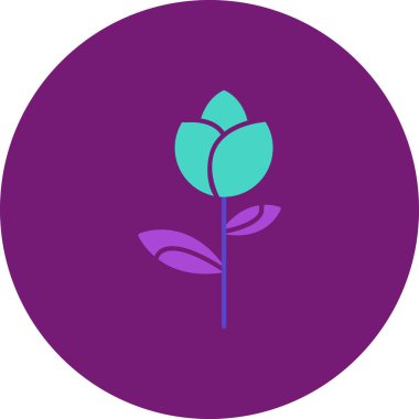 Çiçeğin vektör illüstrasyonu