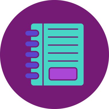 Modern simgenin vektör illüstrasyonu