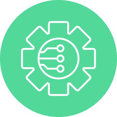vector settings icon illustration