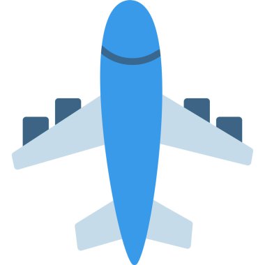 Hava yolculuğu uçak simgesi