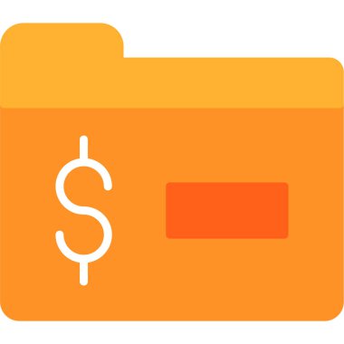 Cüzdan Düz Vektör Simgesi