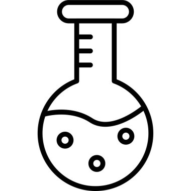 Kimyasal matara. Web simgesi