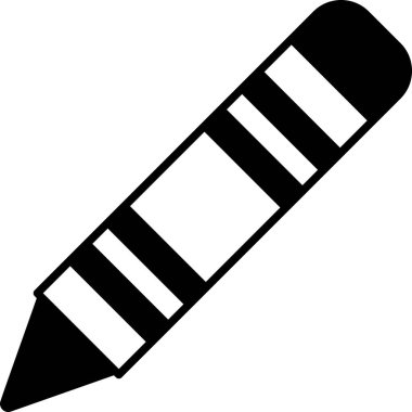 kalem vektör çizgisi simgesi