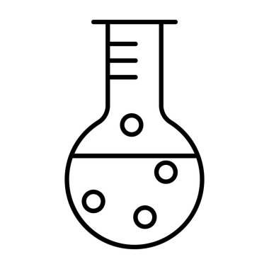 Bilim simgesi, basit vektör tasarımı