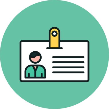 görev simgesi, vektör illüstrasyonu