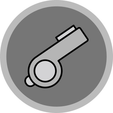 Modern, güzel ve dairenin vektör çizim simgesi