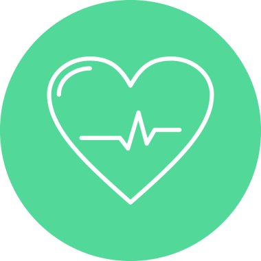 Modern b 'nin vektör illüstrasyonu ikon kalpten yoksun