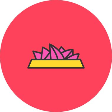 Gıda simgesinin vektör illüstrasyonu