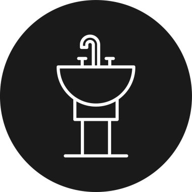 Modern b 'nin vektör illüstrasyonu eksik simgesi