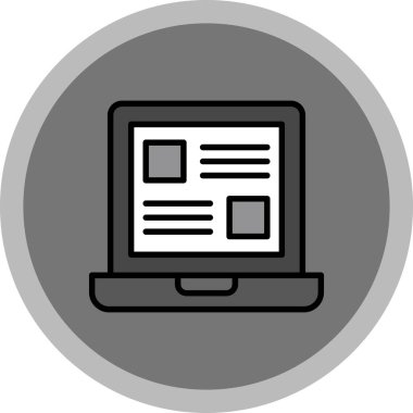 Modern b 'nin vektör illüstrasyonu eksik simgesi