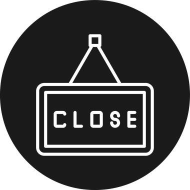 Modern bir simgenin vektör illüstrasyonu