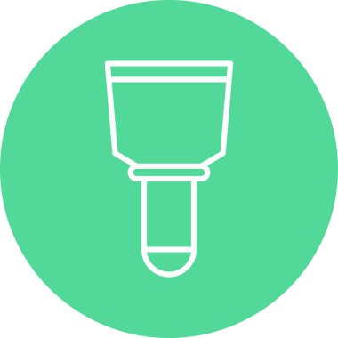 Modern b 'nin vektör illüstrasyonu eksik simgesi