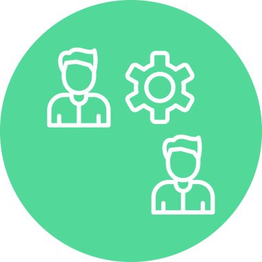 grup vektör simgesi modern basit illüstrasyon