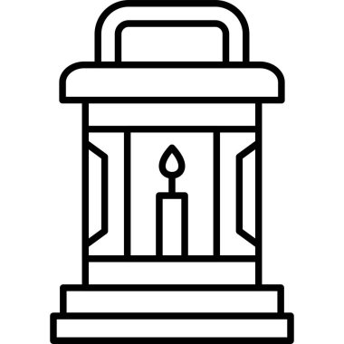 Lamba lambası simgesi taslak biçiminde