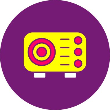 Müzik simgesinin vektör illüstrasyonu