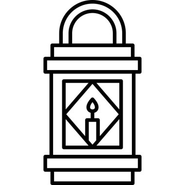 Fener. Web simgesi basit tasarım