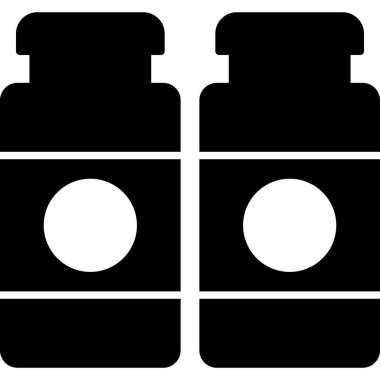 şişe içecek ikonu ana hatlarıyla