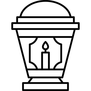 Lamba. Web simgesi basit illüstrasyon