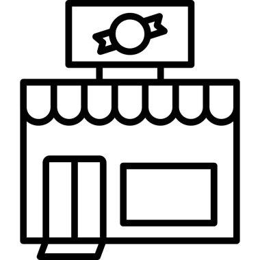 Dükkan. Basit tasarım