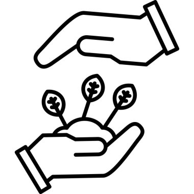 Ekoloji bitki ikonu. Beyaz arkaplanda izole edilmiş web tasarımı için ekoloji bitki vektör simgesi