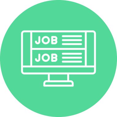 İş bul. Web simgesi
