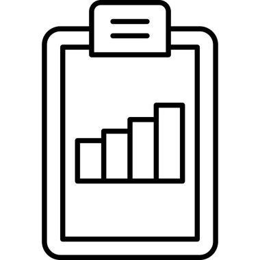 grafik simgesi. Taslak çizimi. Web için vektör sembolü.