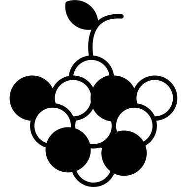 üzüm meyvesi ikonu