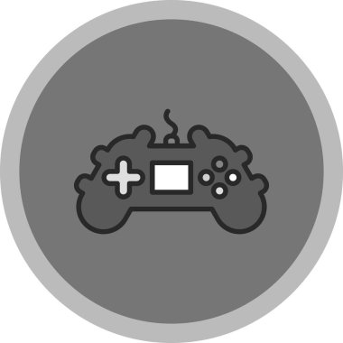 oyun simgesi, vektör illüstrasyonu