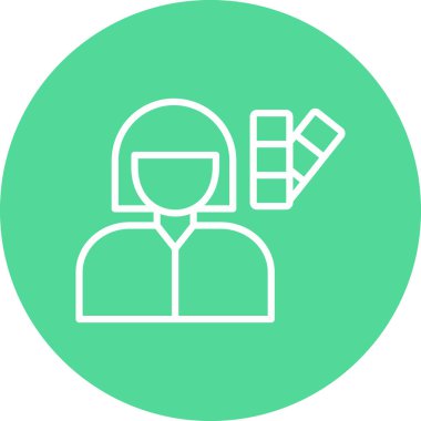 Eşsiz erkek ve kadın vektör simgesi