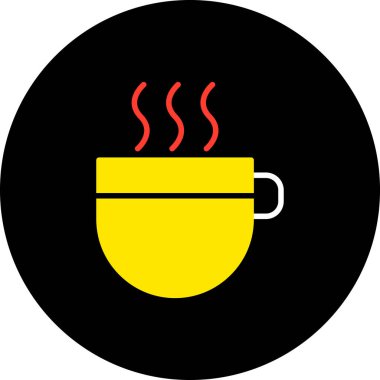 Kupa simgesi. vektör çizim