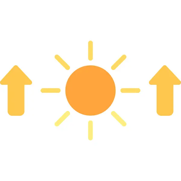 Güneş web vektör simgesi