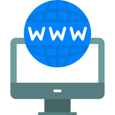 Web tasarım ikonu vektör illüstrasyonu