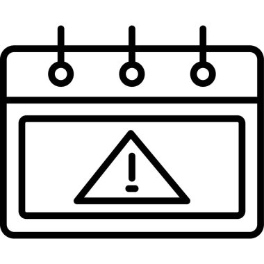 Alarm uyarı simgesi