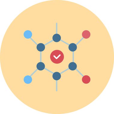 Web Kullanımı için Molekül Simgesi, Vektör Resimleri