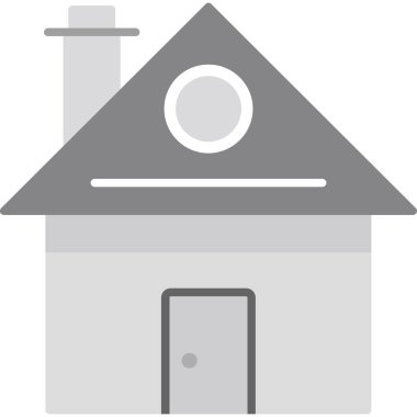 Web Kullanımı için Ev Simgesi, Vektör İllüstrasyonu