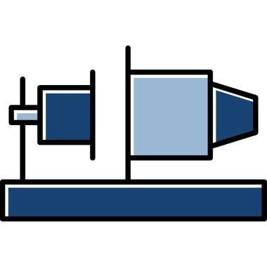 Graham Bell Yüzüncü Telefon Simgesi, Web Kullanımı için Vektör İllüstrasyonu