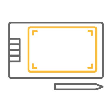 Elektronik Aygıt Simgesi, Web Kullanımı için Vektör İllüstrasyonu