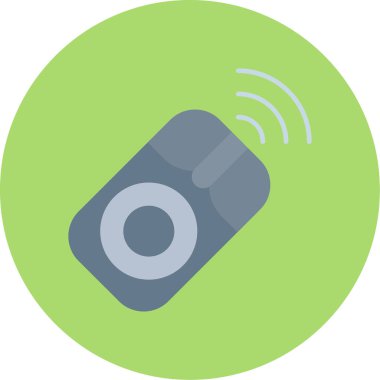 Web Kullanımı için Kablosuz Fare Simgesi, Vektör İllüstrasyonu