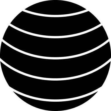 Web Kullanımı için Neptün Simgesi, Vektör İllüstrasyonu